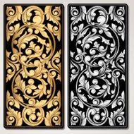 Decorative vintage panel N3