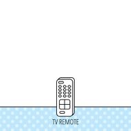 Remote control icon TV channels sign N12