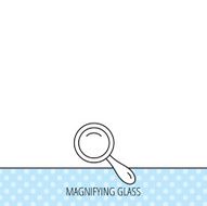 Search icon Magnifying glass sign N3