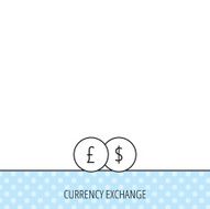 Currency exchange icon Banking transfer sign N11