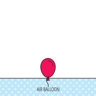 Balloon icon Party decoration sign N3