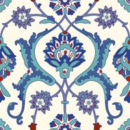 Traditional Arabic ornament seamless N6