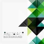 Abstract geometric background Modern overlapping triangles N15