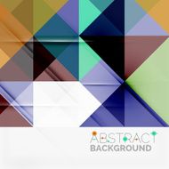 Abstract geometric background Modern overlapping triangles N23