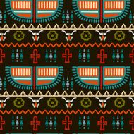 Egyptian borders pattern