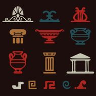 Greek ethnic icons