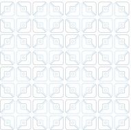 Squares half contour drawing pattern geometric seamless white background