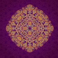 Vector vintage pattern in Eastern style N9