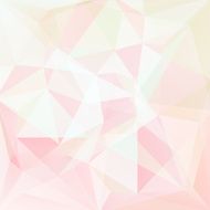 abstract background consisting of pastel triangles vector illustration