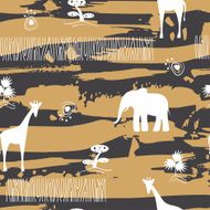 AFRICAN Seamless Pattern N5