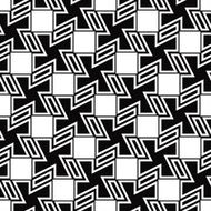 dynamic black and white geometric pattern