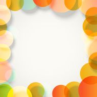 Abstract vector background of different color squares