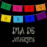 Dia de Muertos - Mexican Day of the death spanish