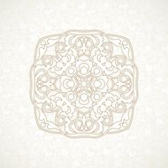 Vector vintage pattern in Eastern style N11