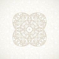 Vector vintage pattern in Eastern style N13