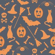 Halloween pattern and background
