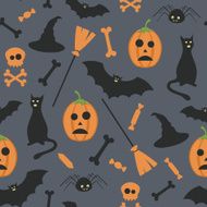 Halloween pattern and background N2