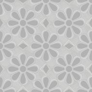 Seamless gray floral background