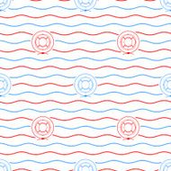 Lifebuoy Seamless Pattern N2
