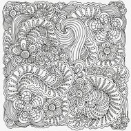 Pattern for coloring book N44