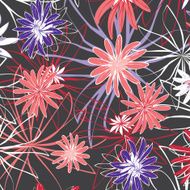 flowers pattern N18