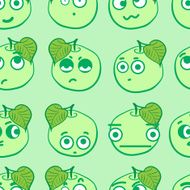 Seamless emotional apples