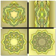 Decorative ornamental pattern background N3