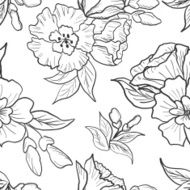 flower seamless pattern N19