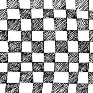 Black and white checkered abstract background N2