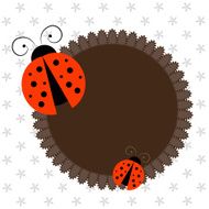Ladybug and a flower N2