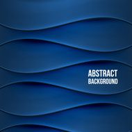 Abstract blue background with waves