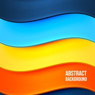 Abstract colorful background with waves