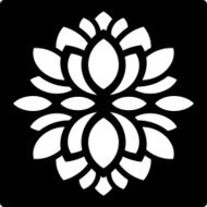 Ornaments Leaf Flower Silhouette N7