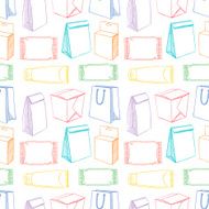 seamless types of sketch packaging N2