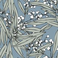 Seamless Pattern with floral ornament N57