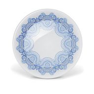 Christmas decorative plate with round lace pattern N3