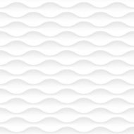 Seamless vector white background of abstract waves