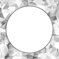 Abstract triangle polygonal background N3