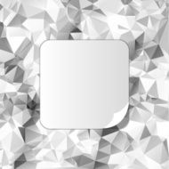 Abstract triangle polygonal background N5