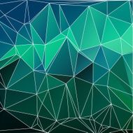 Abstract triangle polygonal background N11