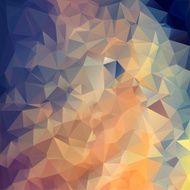 Abstract triangle polygonal background N19