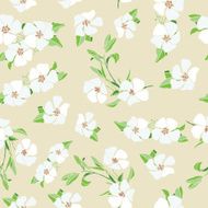 Seamless Pattern with floral ornament N64
