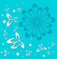 Butterflies and Flower N5