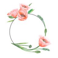 floral frame N98