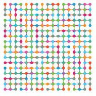 abstract background with dots