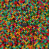 background abstract mosaic of the pixel pattern and variegated squares