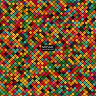 background abstract mosaic of the pixel pattern and colored squares