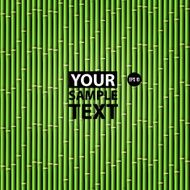 Nature bamboo background Vector illustration