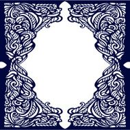 patterned frame N3