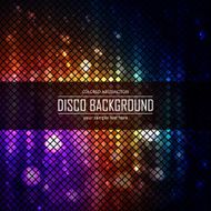 Colorful disco lighten background Magic effect fire Vector il N2